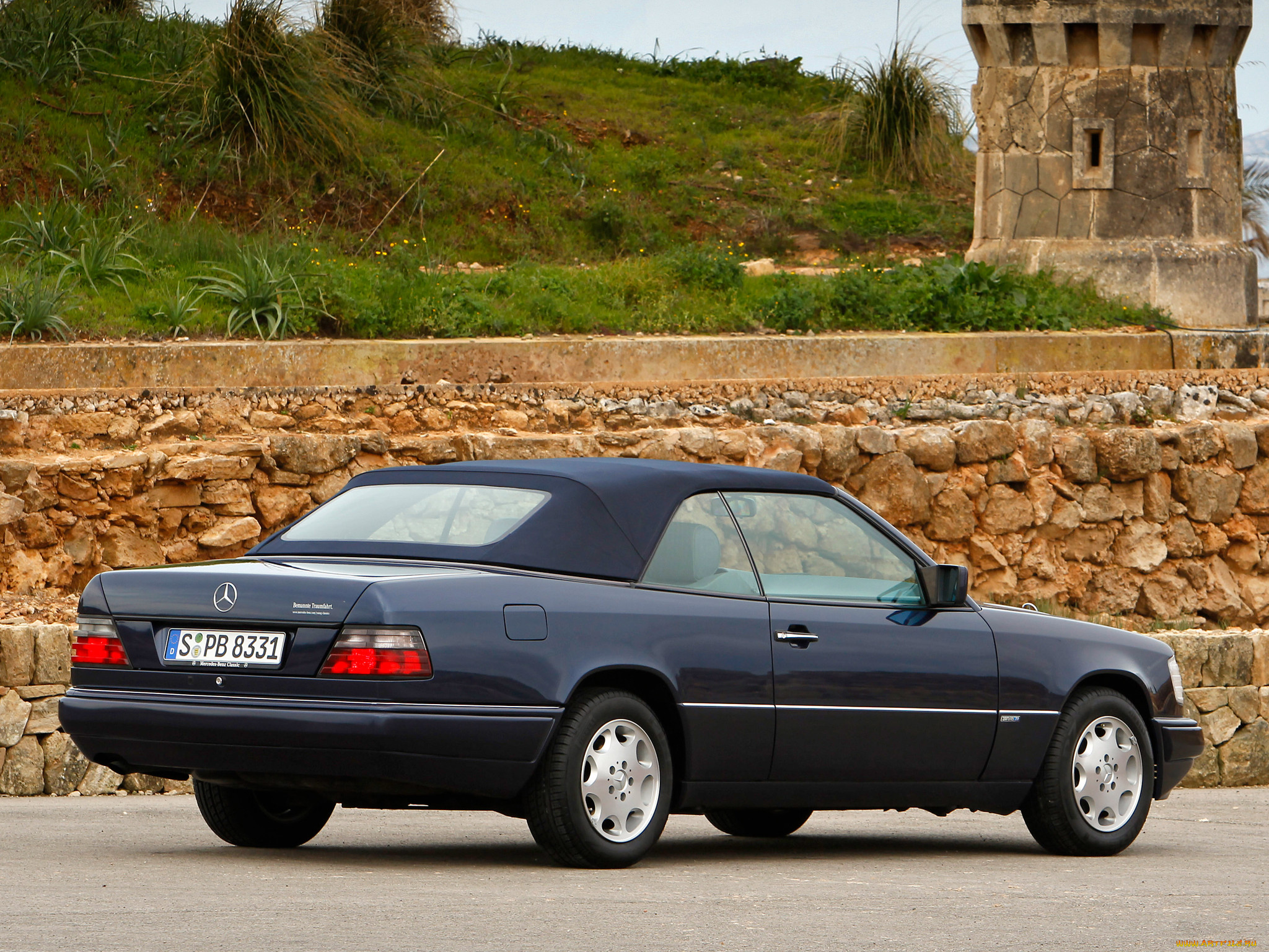 , mercedes-benz, e, 200, cabrio, a124, 1994, 